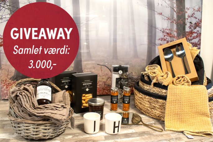 Vind en lækker giveaway med Vordingborg Køkkenet